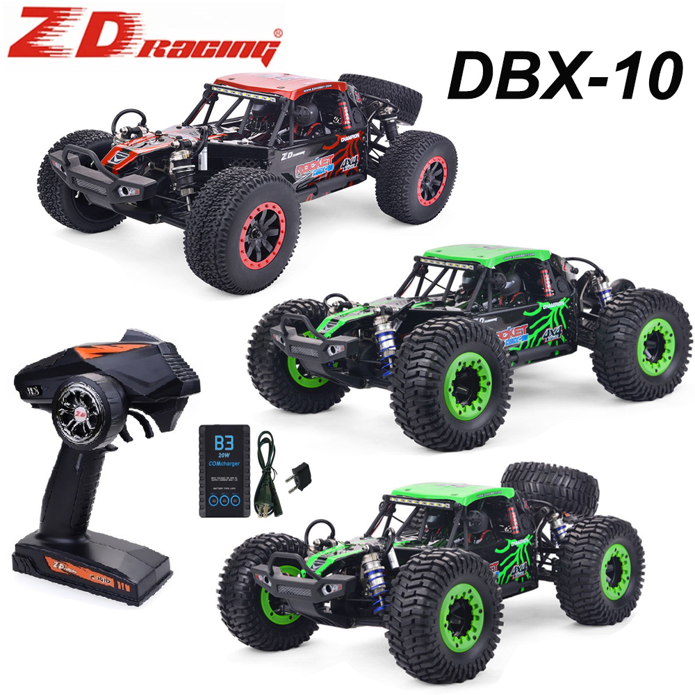 ZD Racing ROCKET DBX-10 1/10 R – обзор и цена Esc 4In1 Brushless